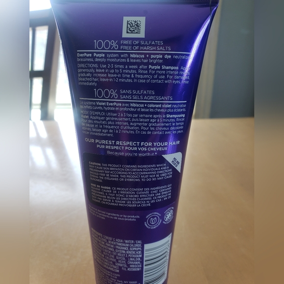 Purple shampoo for blond hair! Ever pure 🖤. - Picture 4 of 4